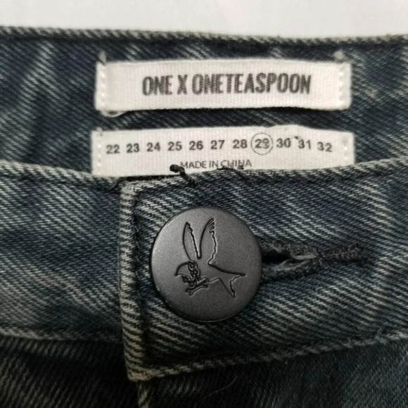 One  Teaspoon Freebirds Low Rise 7/8 Length 29 - Picture 12 of 16